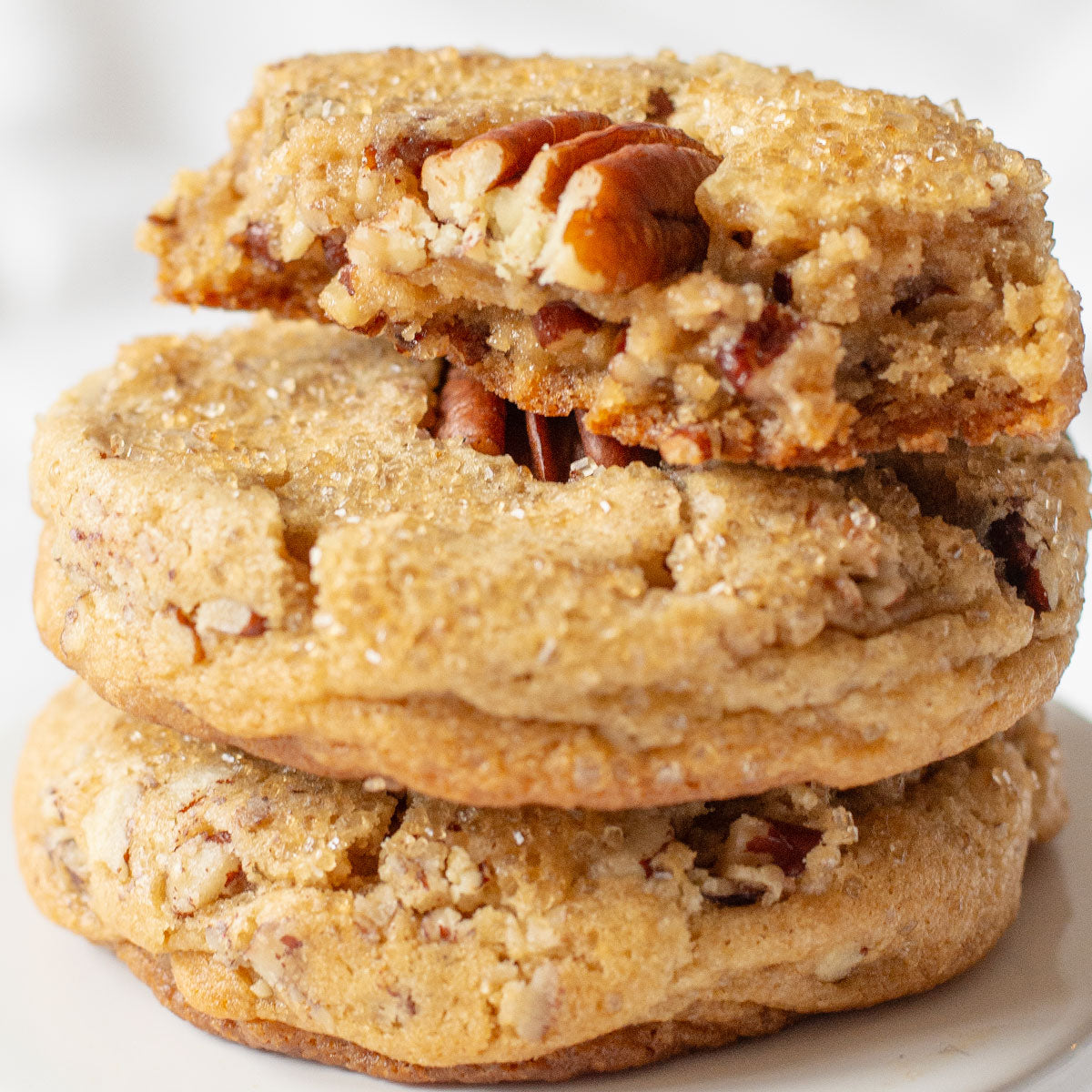 Brown Butter Pecan Cookies with a Nutty Twist