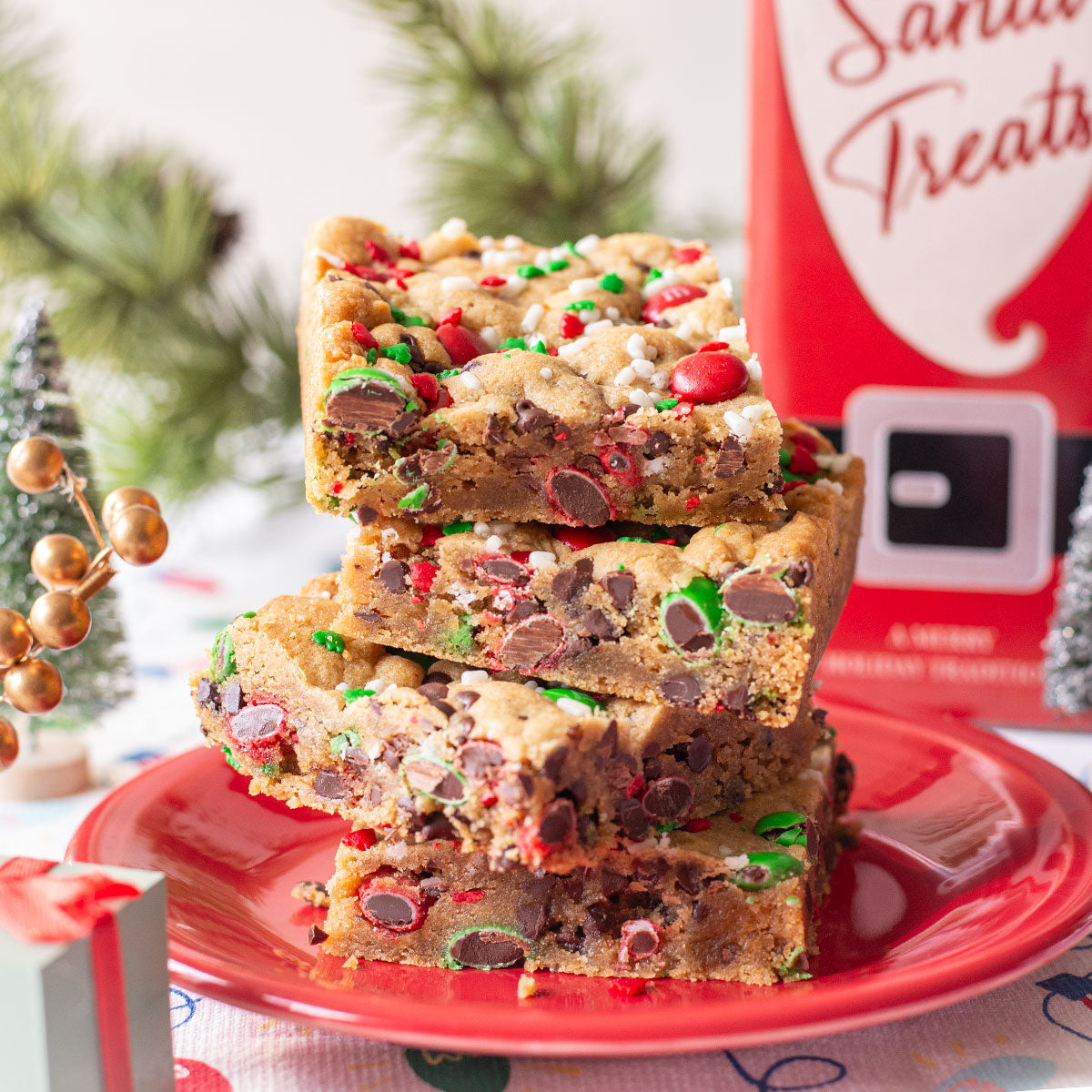 Joyful Holly Jolly Bars for the Holiday Season