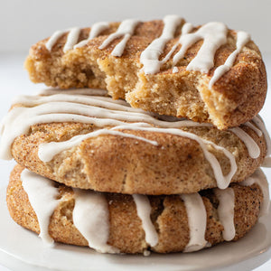 Vanilla Chai Cookies with a Chai Spice Glaze