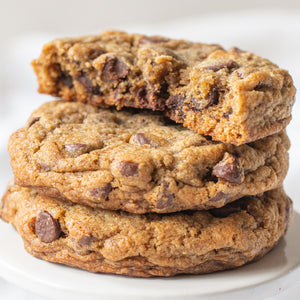 stack of Irish Cream Chocolate Chip Cookies