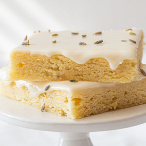 Lemon Lavender Cookie Bar