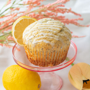 Lemon Poppyseed Jumbo Muffin