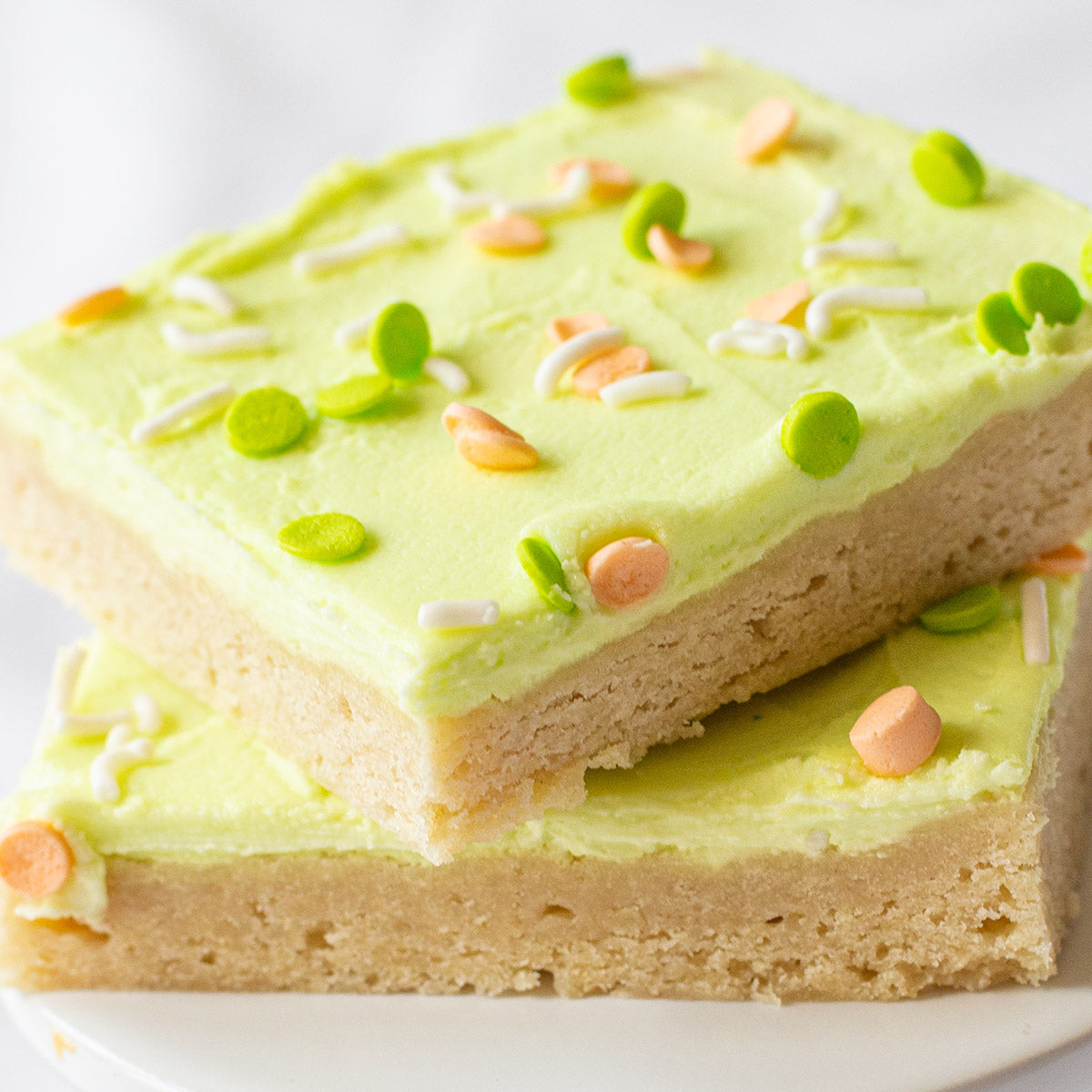 Shamrock Cookie Bar